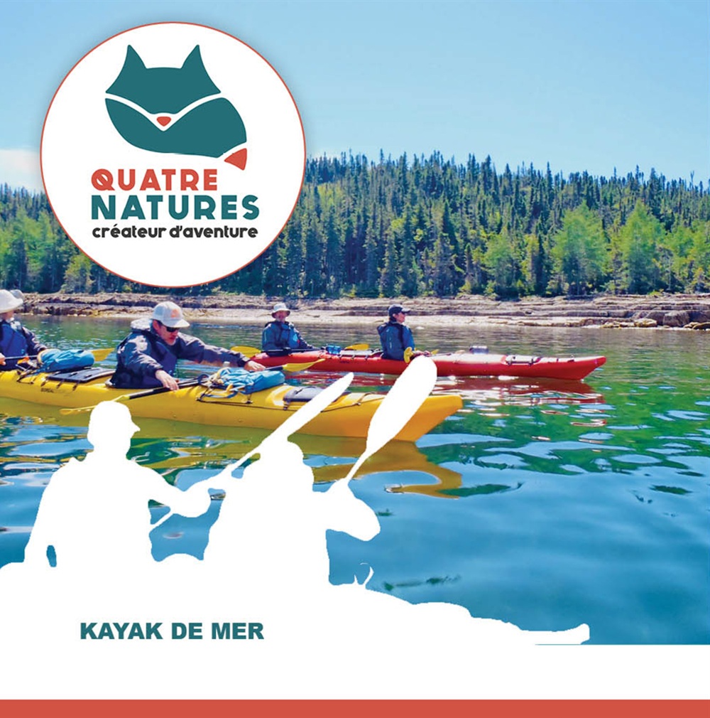 KAYAK DE MER À L’ÎLE D’ORLÉANS (FAMILIAL)