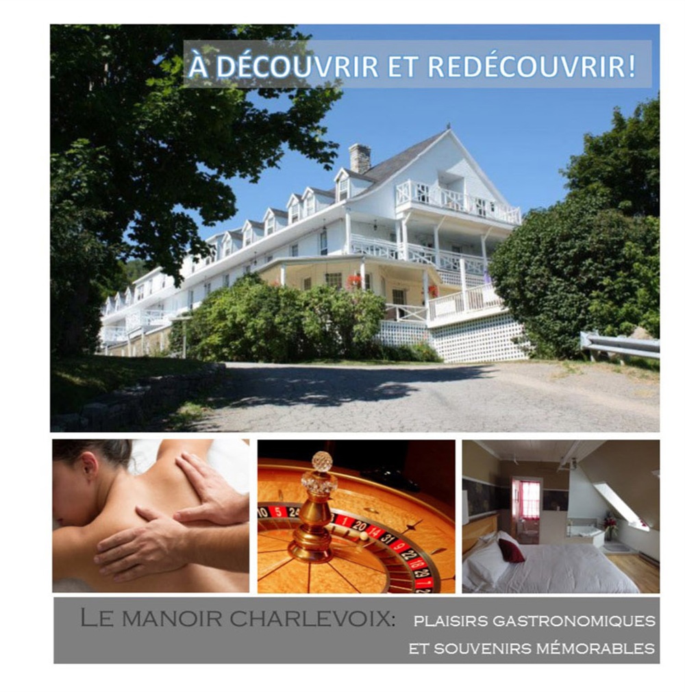 FORFAIT ESCAPADE DEUX NUITS EN CHARLEVOIX