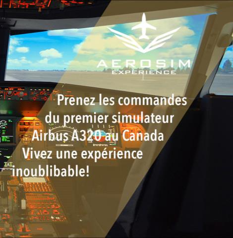 Aérosim Expérience - Ville de Québec