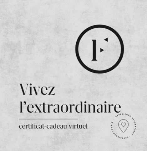 Certificats-cadeaux virtuels La Forfaiterie