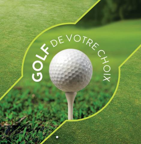 CARTE-CADEAU DU GOLF DE VOTRE CHOIX - 50 $