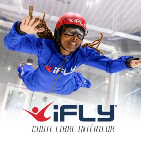 iFlY Montréal chute libre intérieur
