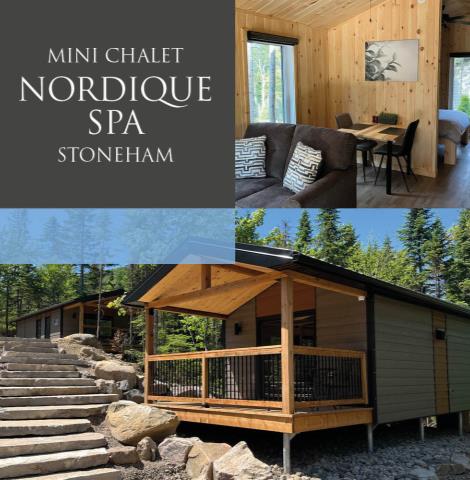 Nordique Spa Stoneham Chalet