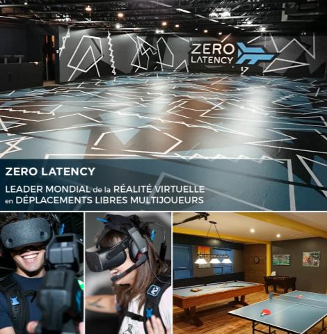 Réalité Virtuelle Zero Latency Montréal