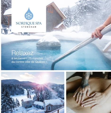 Le Nordique spa Stoneham