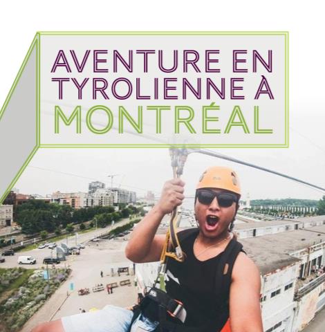 Tyrolienne MTL Zipline